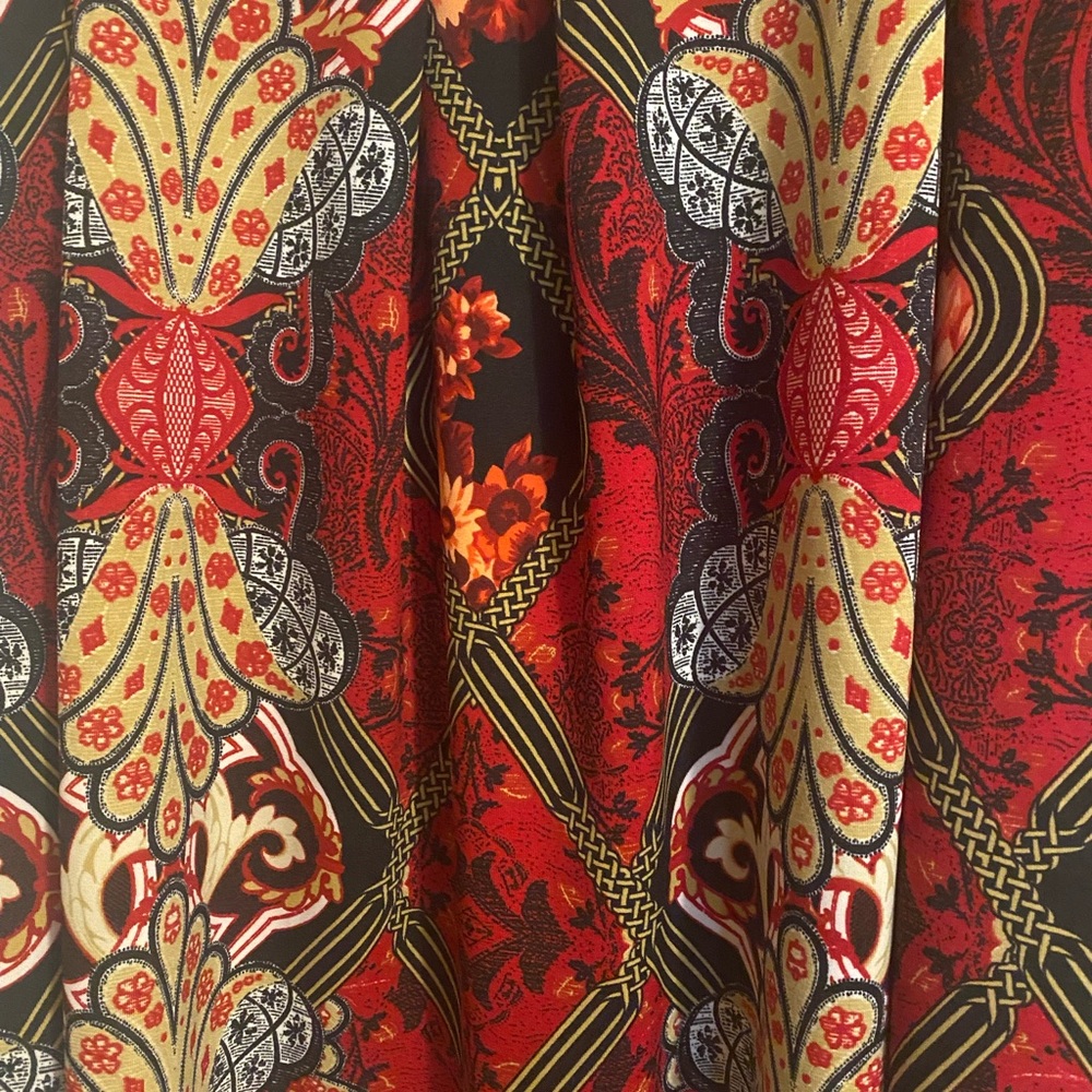 A-Line/Full Skirt , Multi Color, NewYork & Co , size 10